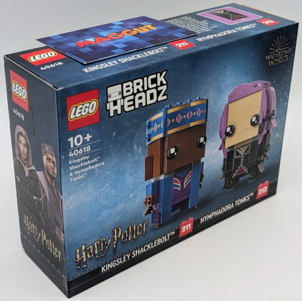 LEGO® BrickHeadz Kingsley Shacklebolt™ & Nymphadora Tonks™